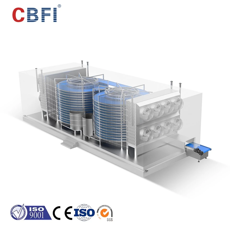 Congelador espiral CBFI para pães congelados