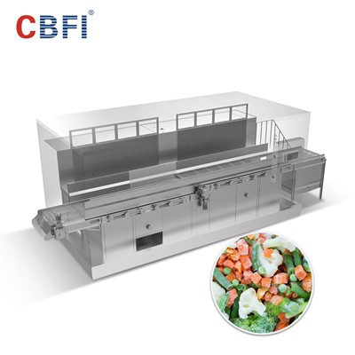 Aplicação e vantagens da tecnologia de congelamento fluidizado no processamen...