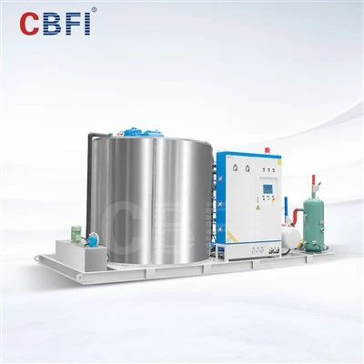 Potência de resfriamento industrial: Máquina de flocos de gelo em grande escala CBFI de 30- toneladas
