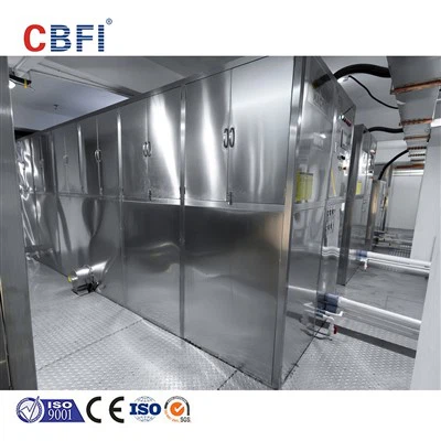 10 toneladas de fábrica de gelo comestível automático