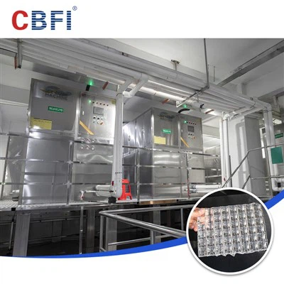 Fábrica de cubos de gelo totalmente automática de 10 toneladas/dia|Solução de gelo comestível de nível profissional